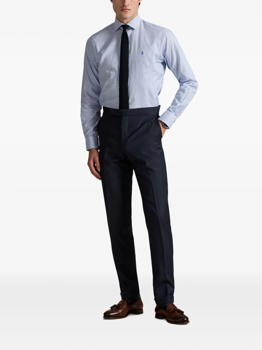Polo Ralph Lauren Geruit overhemd Blauw