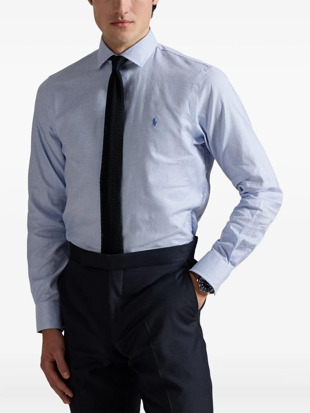 Polo Ralph Lauren Geruit overhemd Blauw