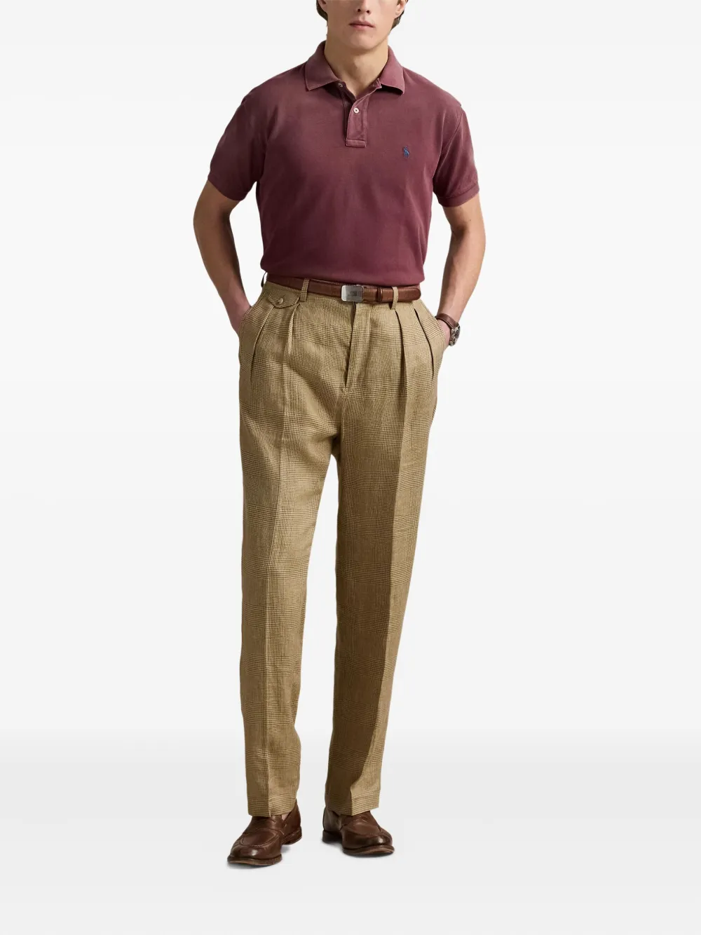 Polo Ralph Lauren Poloshirt met ombré-effect Rood