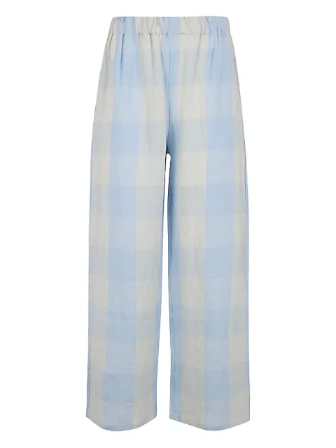 Apuntob check-patterned trousers
