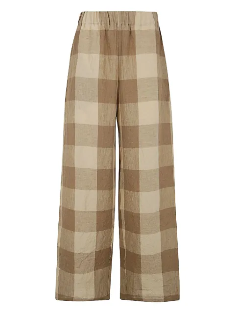 Apuntob checked trousers