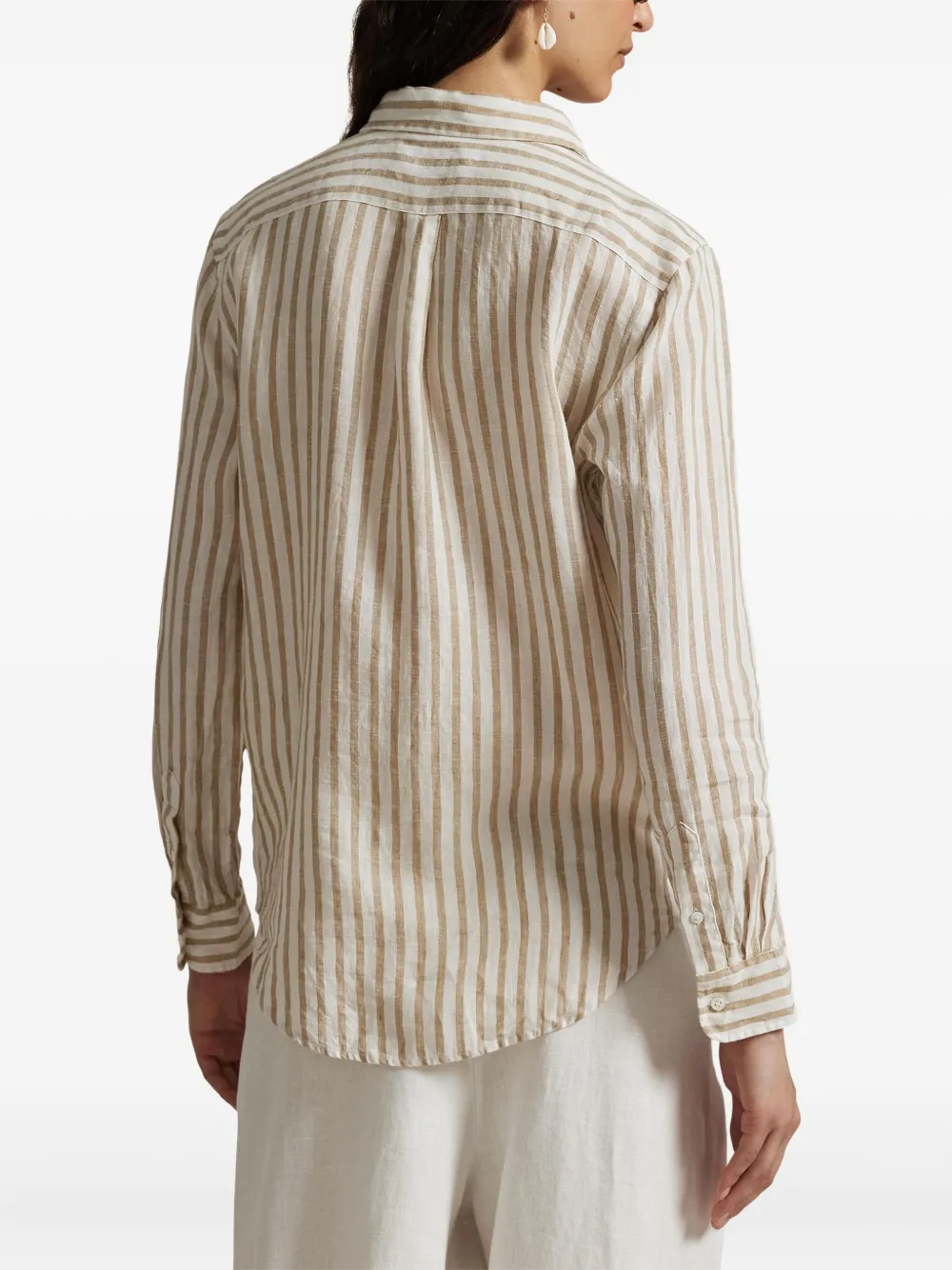Polo Ralph Lauren Gestreept shirt Beige