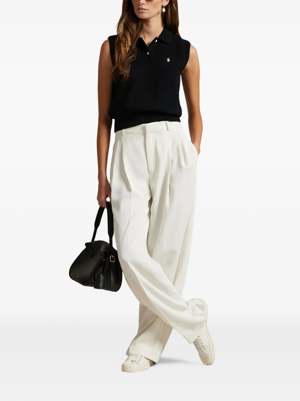 Polo Ralph Lauren Mouwloze polotop 002 POLO BLACK
