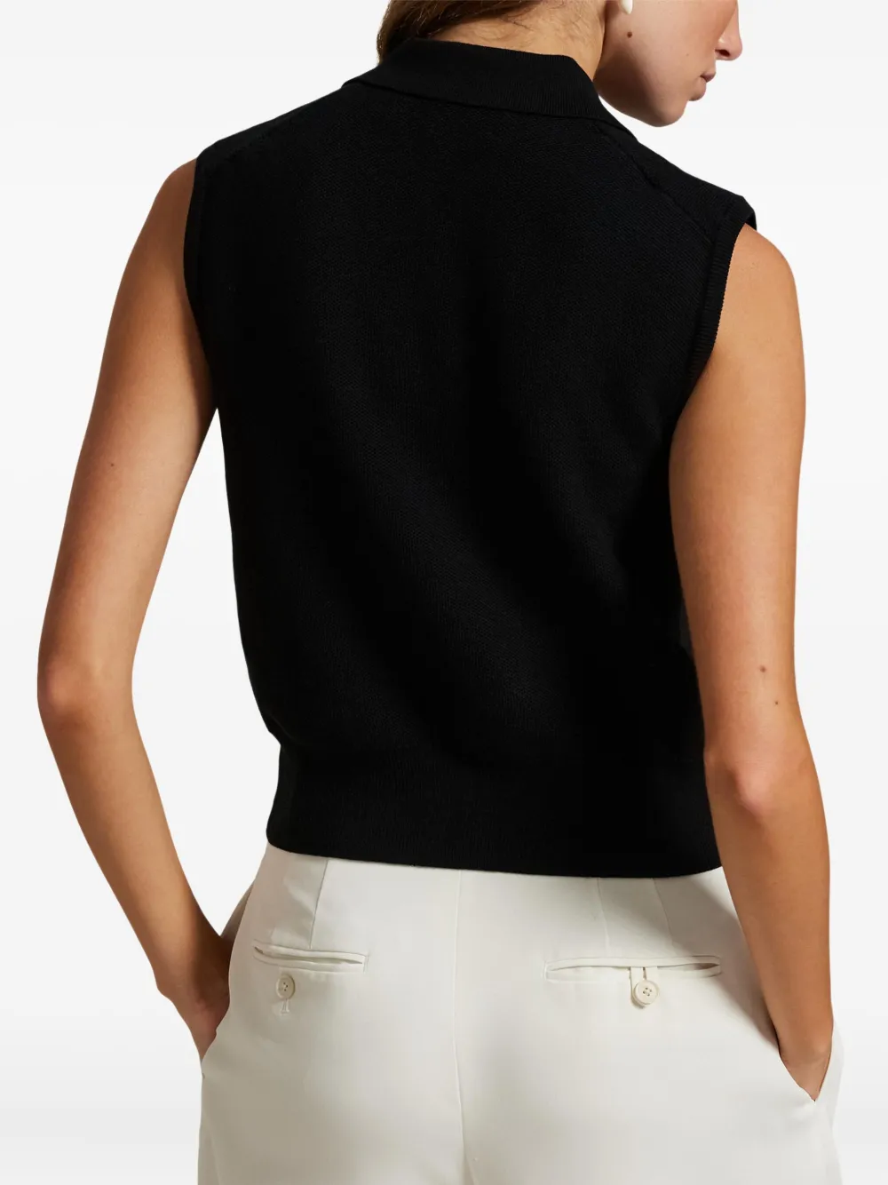 Polo Ralph Lauren Mouwloze polotop 002 POLO BLACK