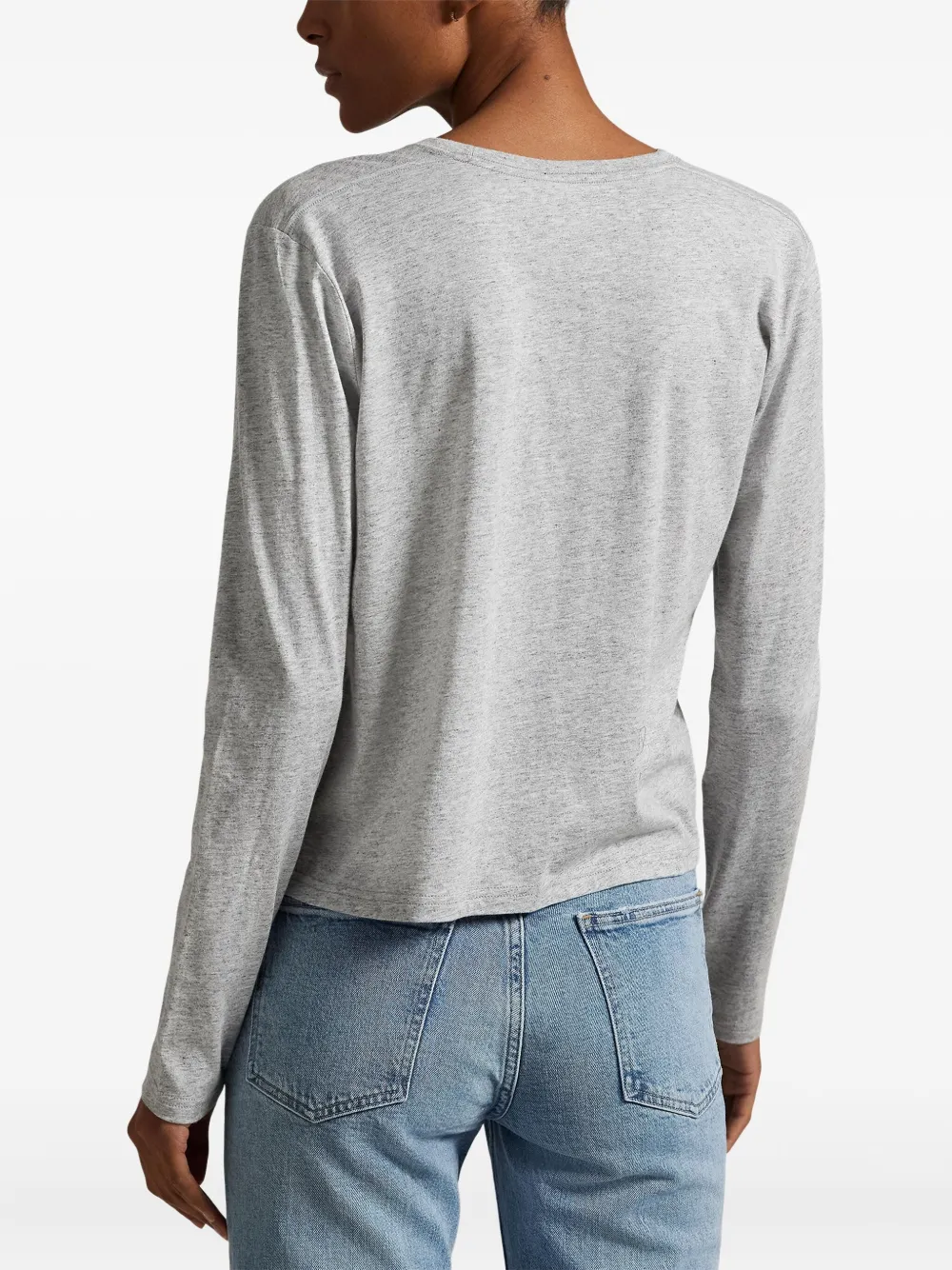 Polo Ralph Lauren T-shirt met lange mouwen Grijs
