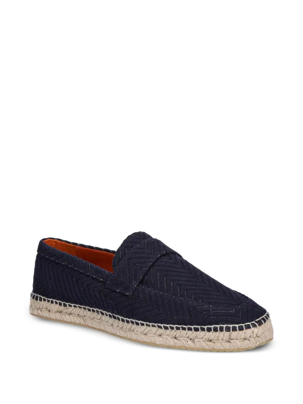 Missoni chevron slip-on espadrilles Blue