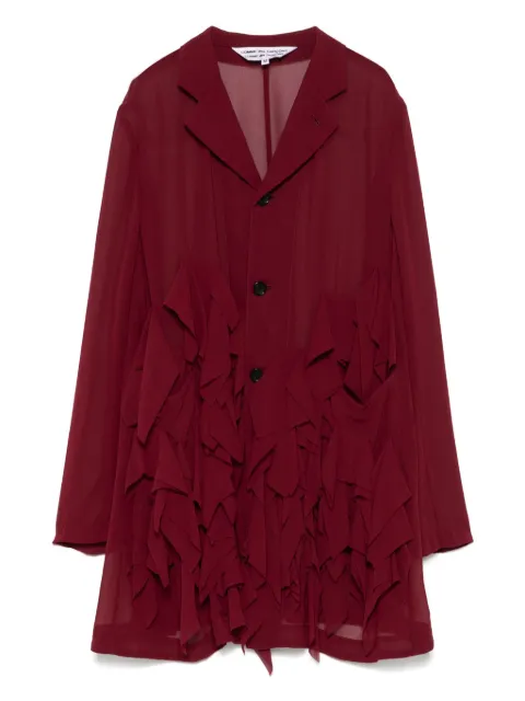 Comme Des Garçons Comme Des Garçons ruffled jacket