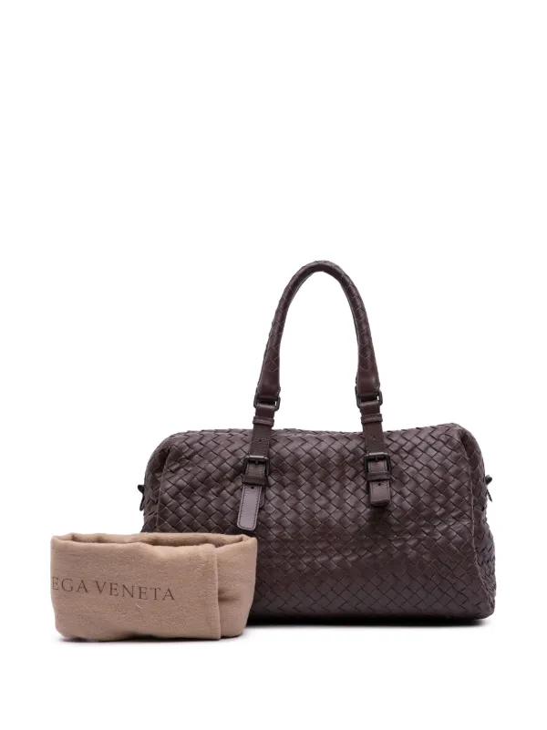 ✨️美品✨️ BOTTGAVENETA イントレチャート ボストンバッグ ブラウン BOTTEGA VENETA（ボストンバッグ）のフリマアイテム一覧