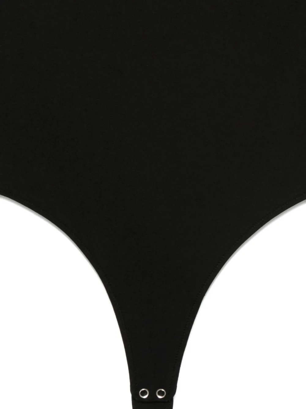 AGOLDE Aura sleeveless bodysuit Zwart