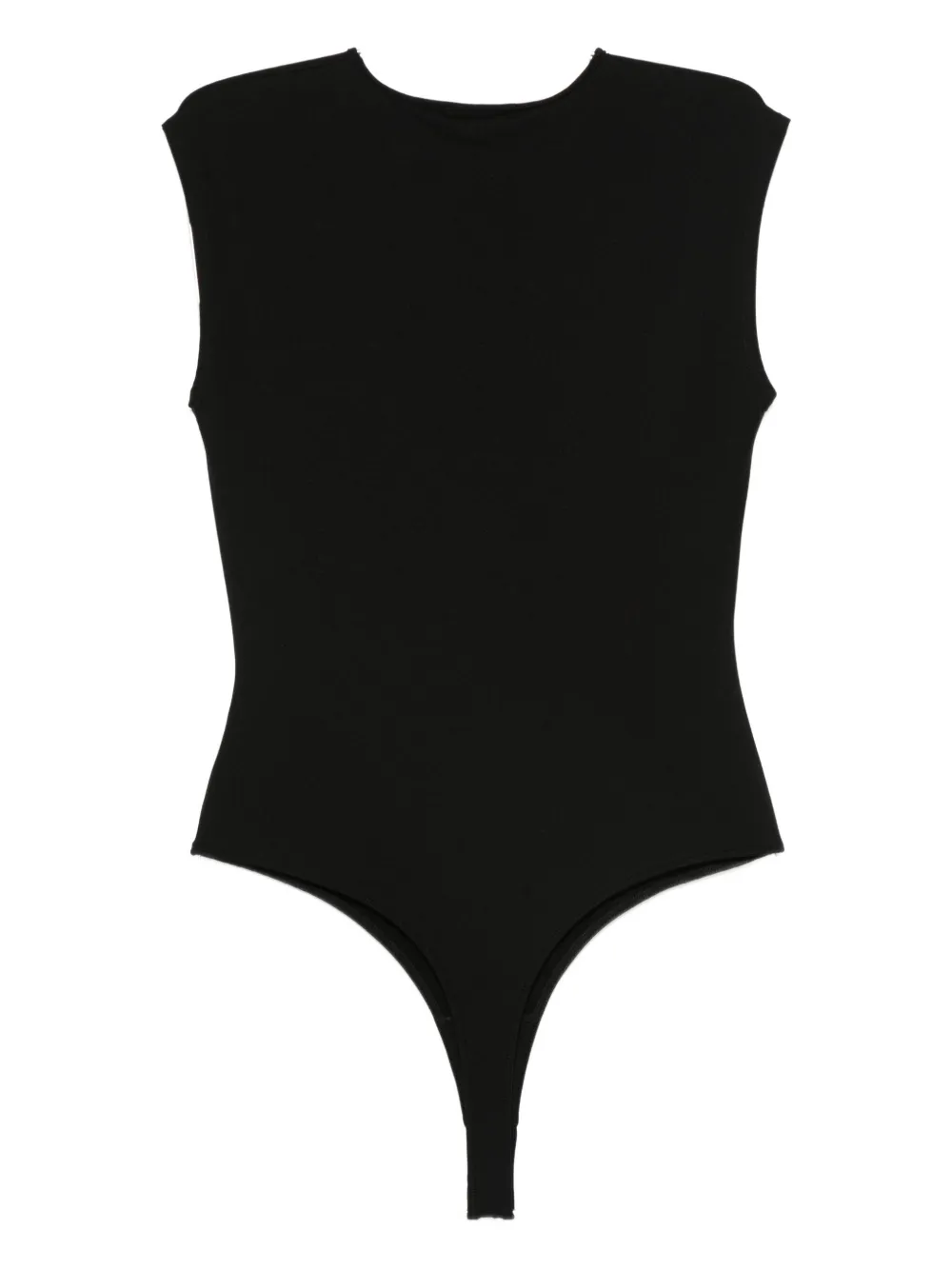 AGOLDE Aura sleeveless bodysuit Zwart