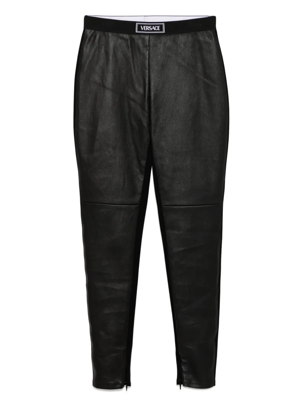 Versace Legging met elastische tailleband Zwart