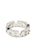 Versace logo ring - Silver