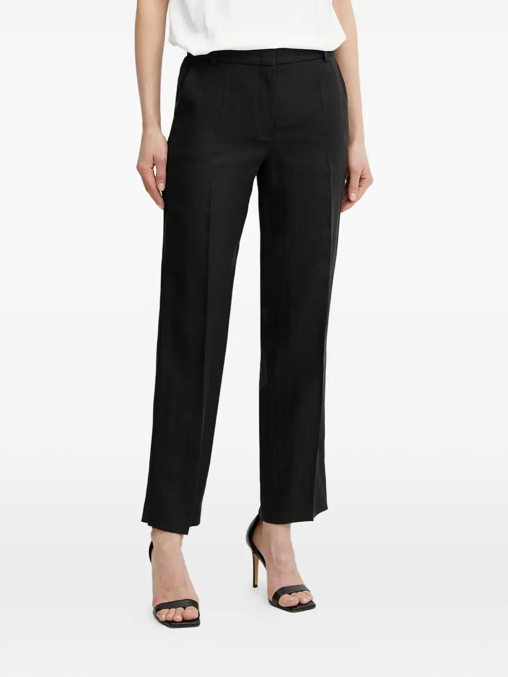 LUISA SPAGNOLI side-pockets trousers - Nero