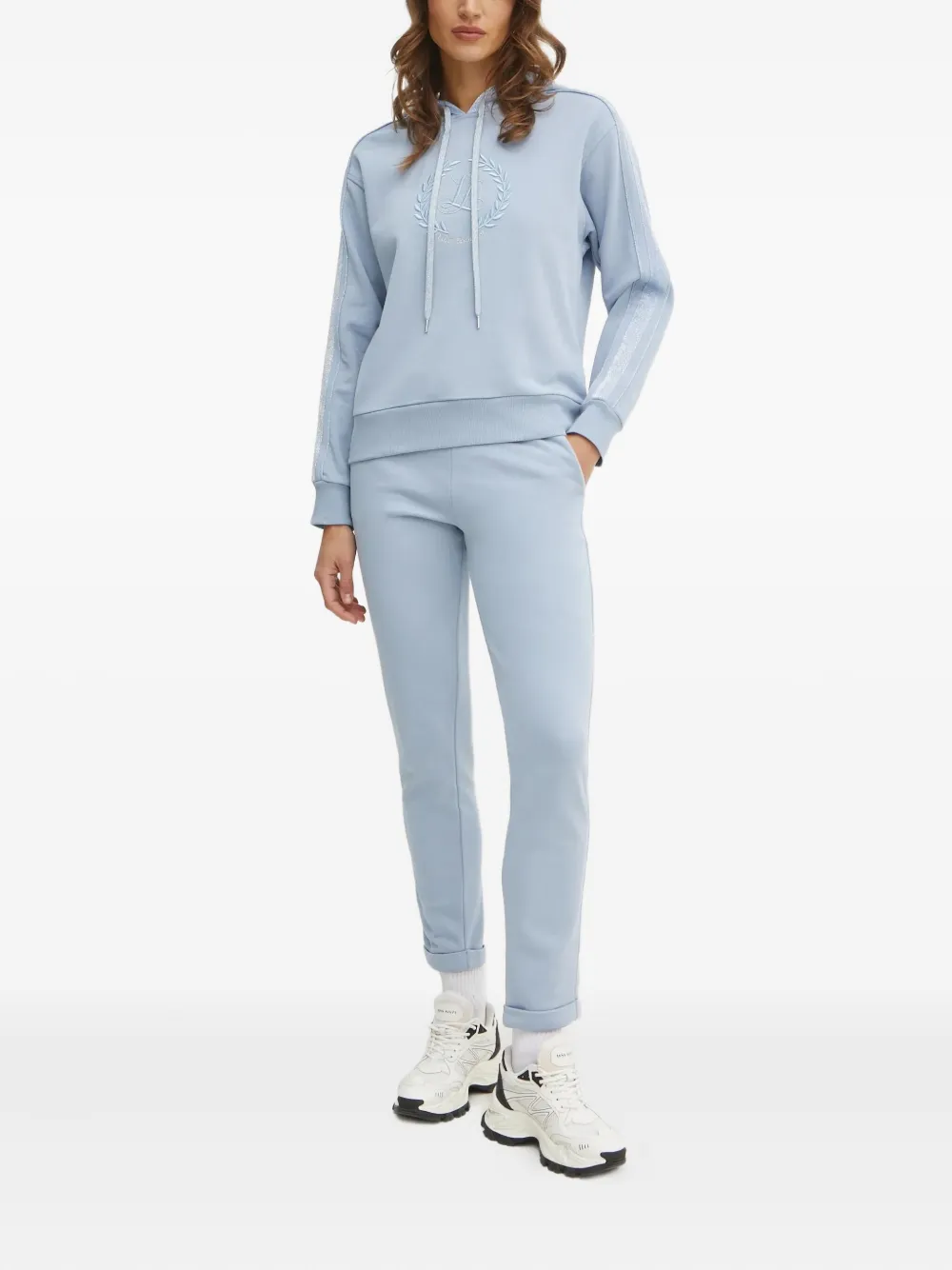 LUISA SPAGNOLI Trainingsbroek met trekkoordtaille - Blauw