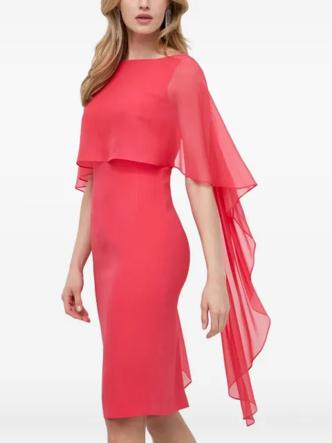 LUISA SPAGNOLI Prose cape-sleeve dress
