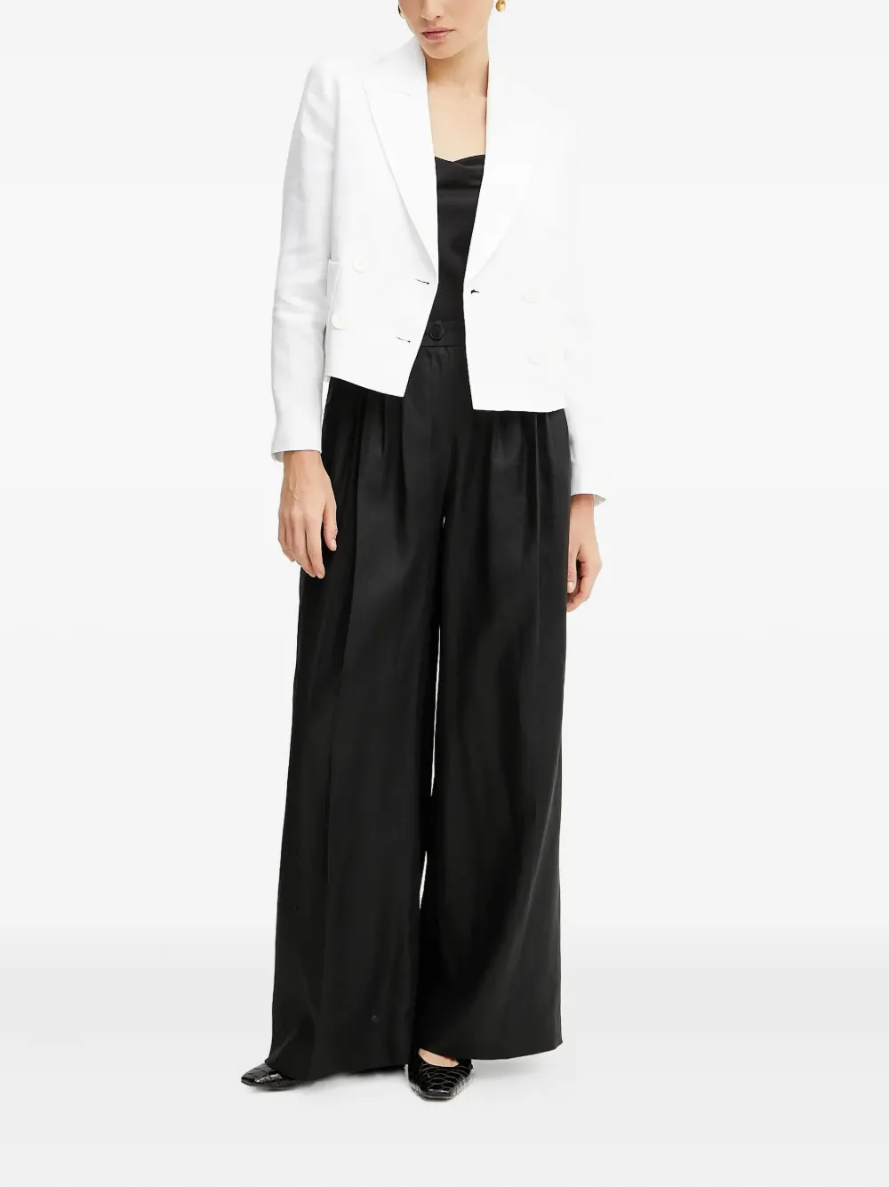 LUISA SPAGNOLI double-breasted cropped jacket | Cropped Jackets | Image 2