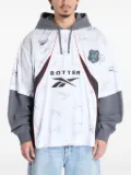 Reebok x Botter layered hoodie - White
