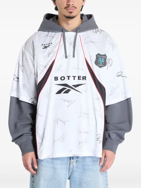 Reebok x Botter Hoodie im Layering-Look