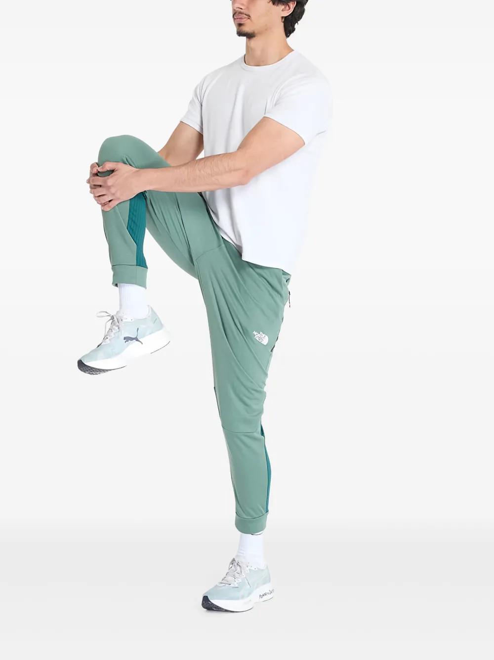 The North Face Mountain Athletics fleece broek Groen