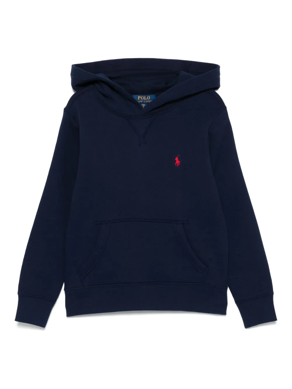 POLO RALPH LAUREN KIDS Hoodie met geborduurd logo Blauw