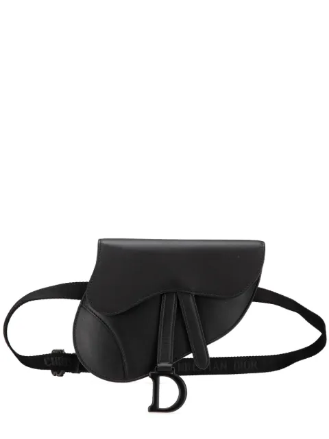 Christian Dior Pre-Owned 2019 Ultra Matte Calfskin Saddle belt bag