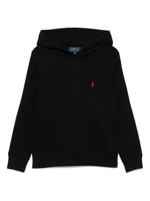 POLO RALPH LAUREN KIDS logo-embroidered hoodie