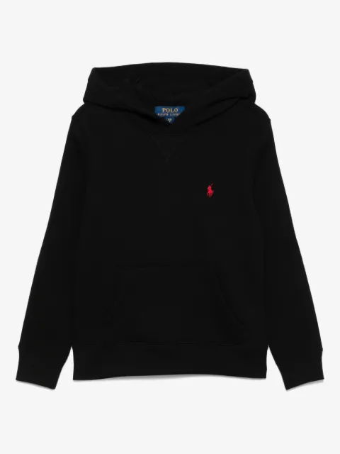 POLO RALPH LAUREN KIDS logo-embroidered hoodie
