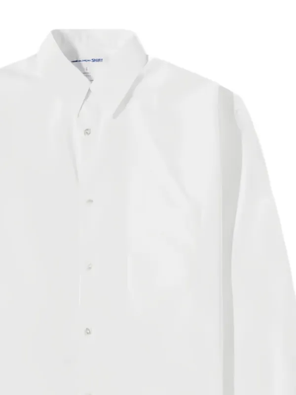 Comme Des Garçons Shirt ポプリン シャツ | ホワイト | FARFETCH JP