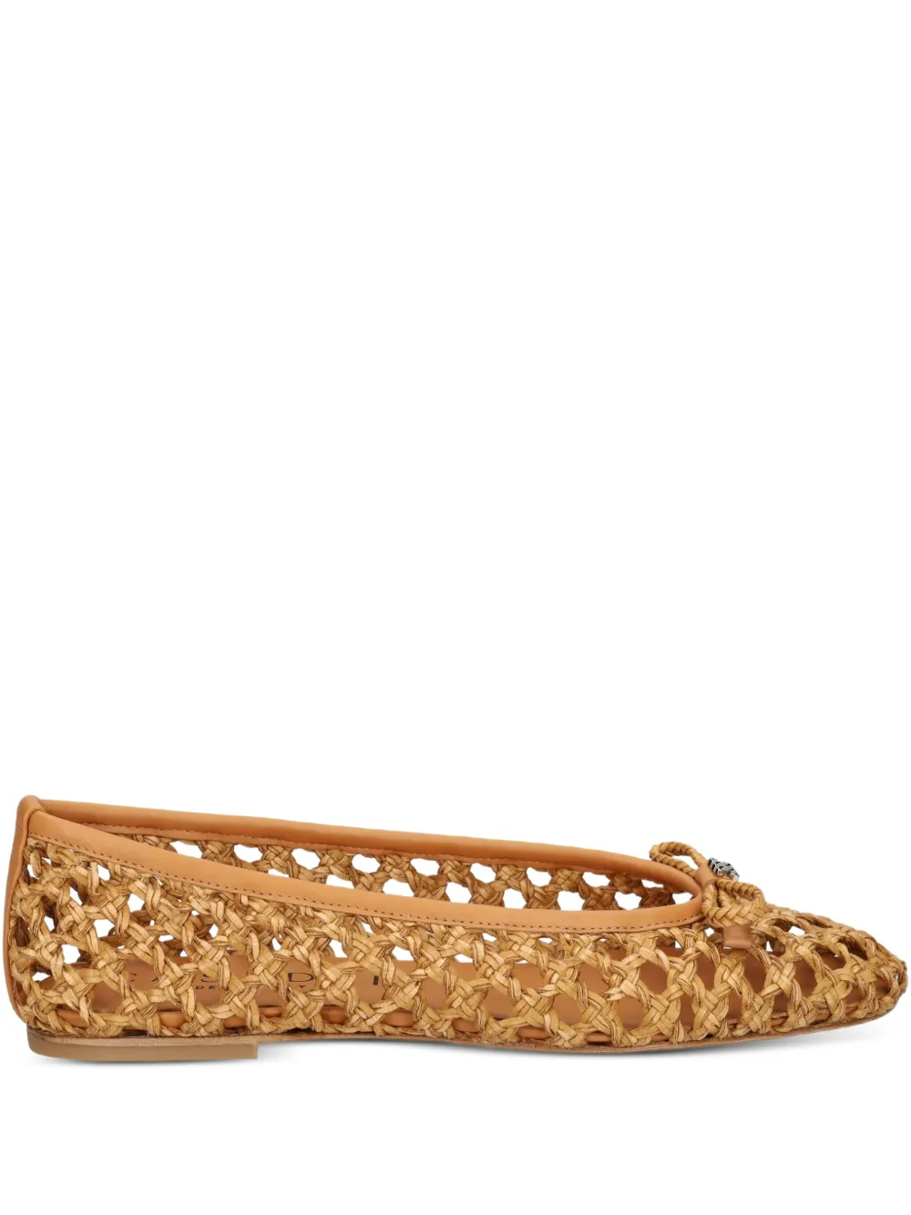 Casadei Versilia ballet flats Neutrals