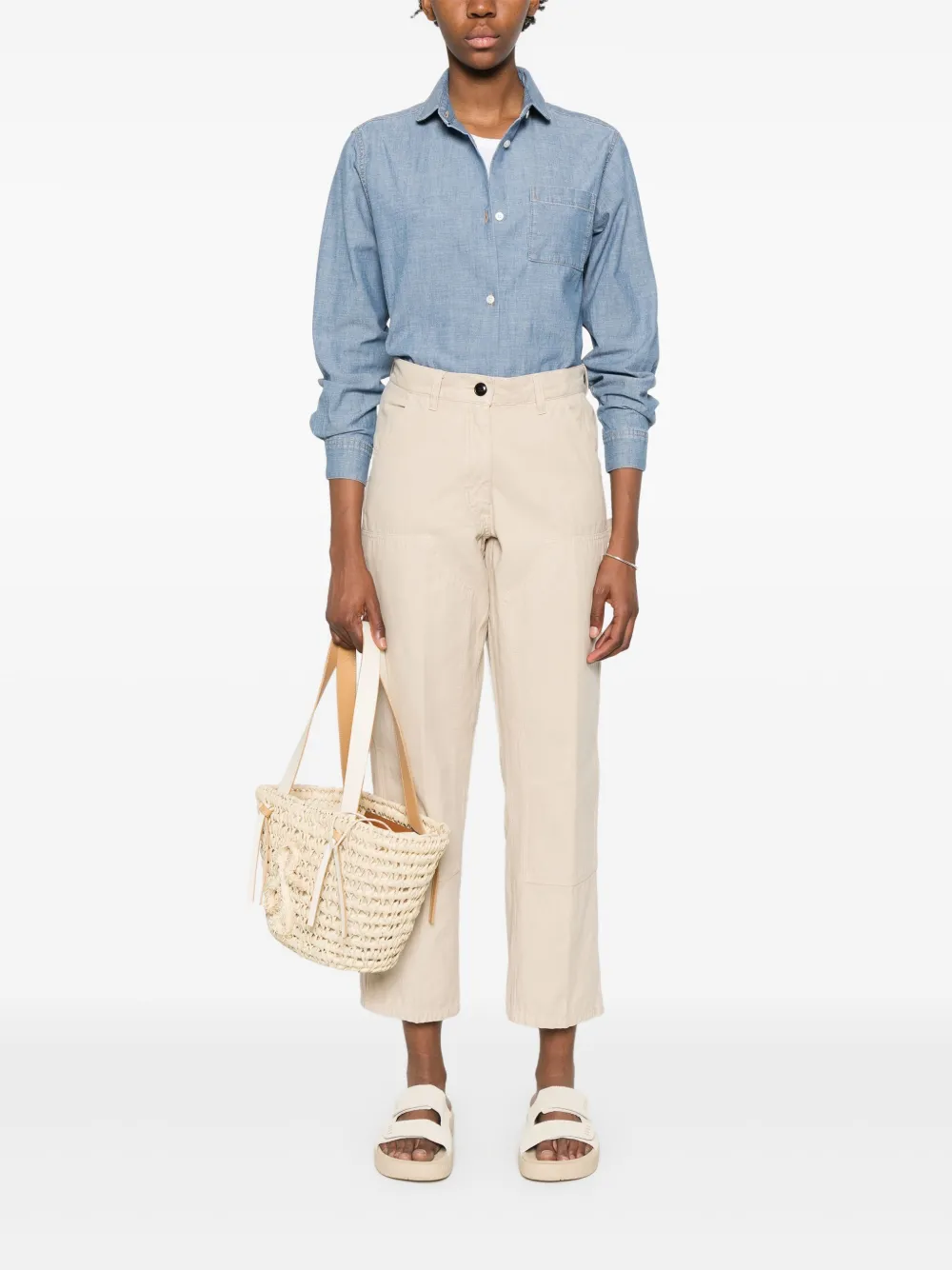 Filson cotton shirt - Blauw