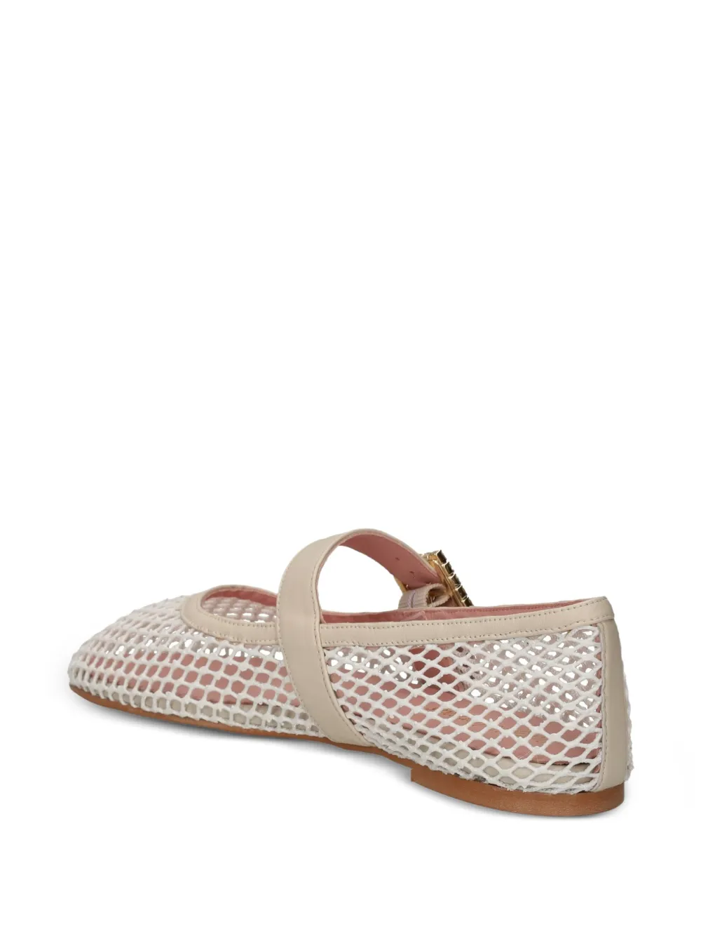 Pretty Ballerinas Georgia mesh ballet flats Neutrals