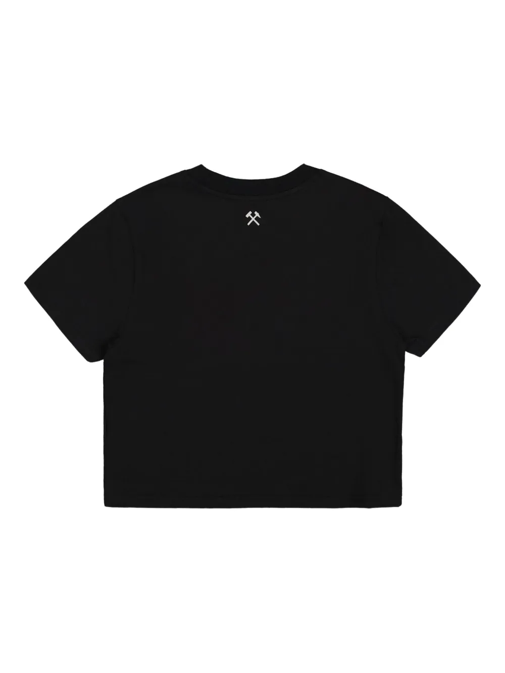GMBH LOGO-PRINT CROPPED T-SHIRT