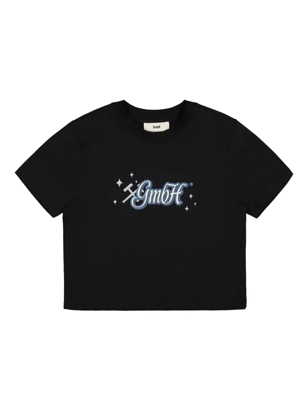 GMBH LOGO-PRINT CROPPED T-SHIRT