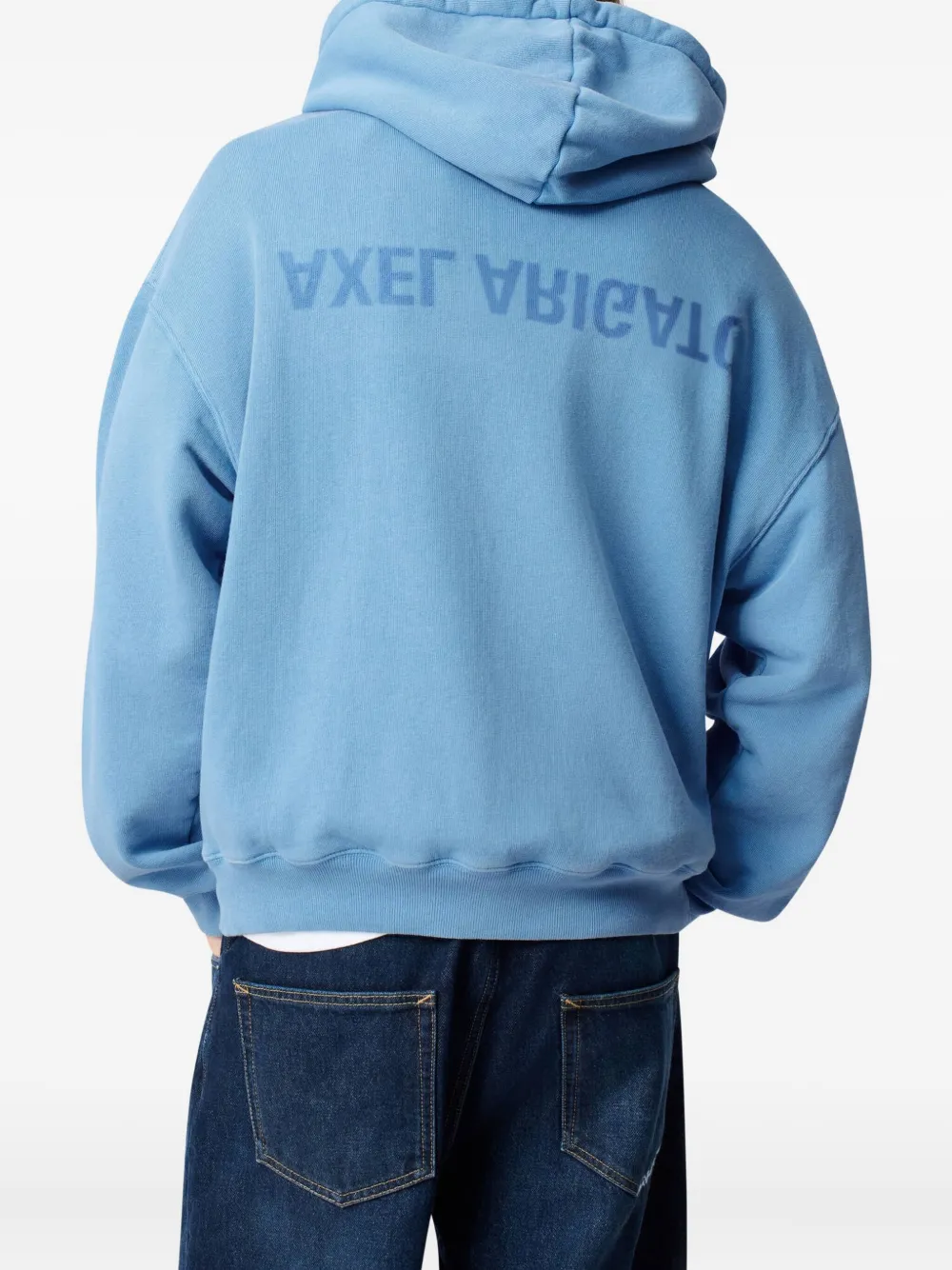 Axel Arigato Distort hoodie Blauw