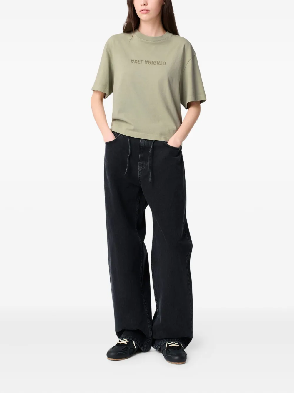 Axel Arigato playera corta con logo estampado | Playeras y jerséis | Image 2