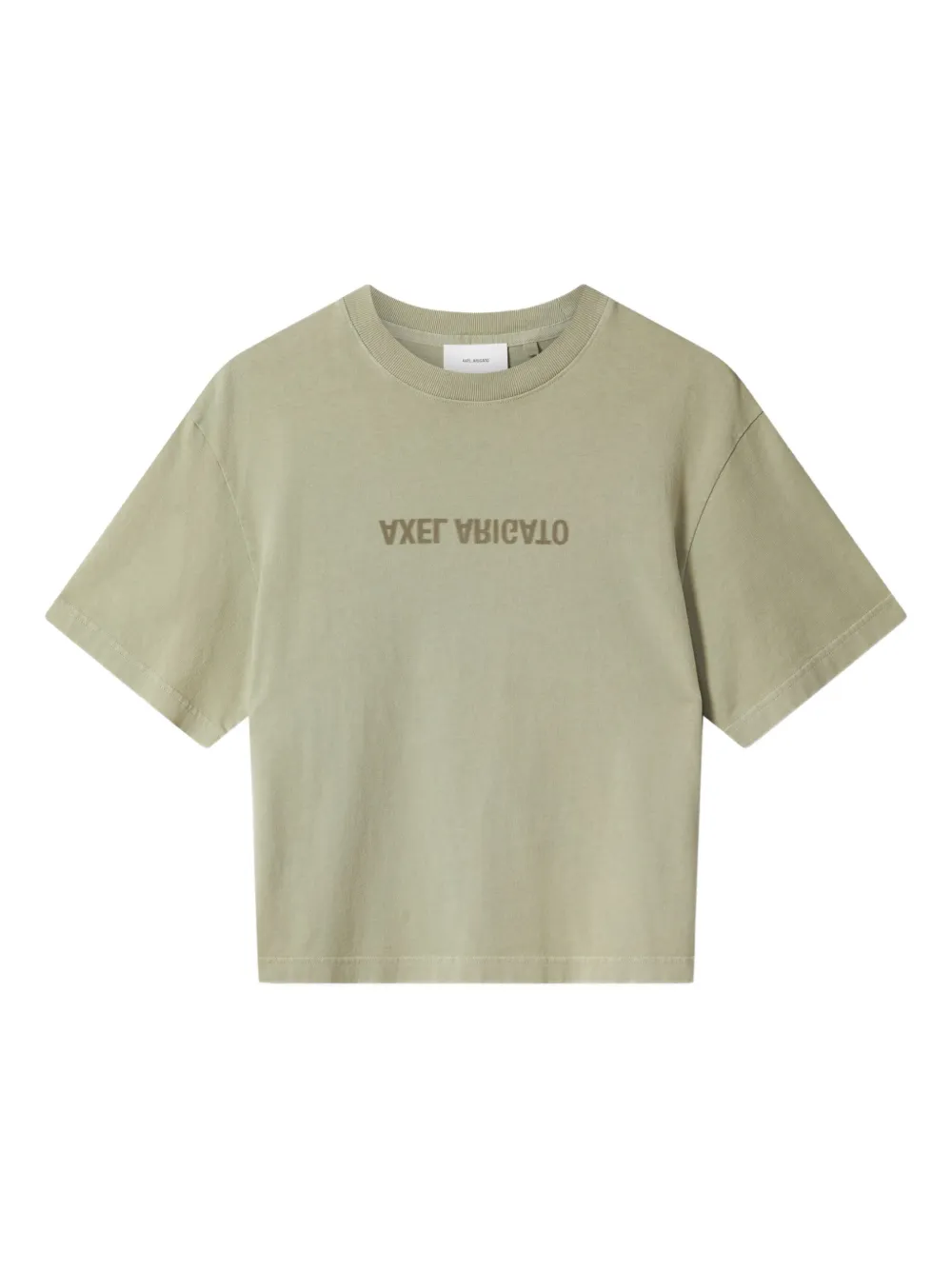 Axel Arigato playera corta con logo estampado | verde | Image 1