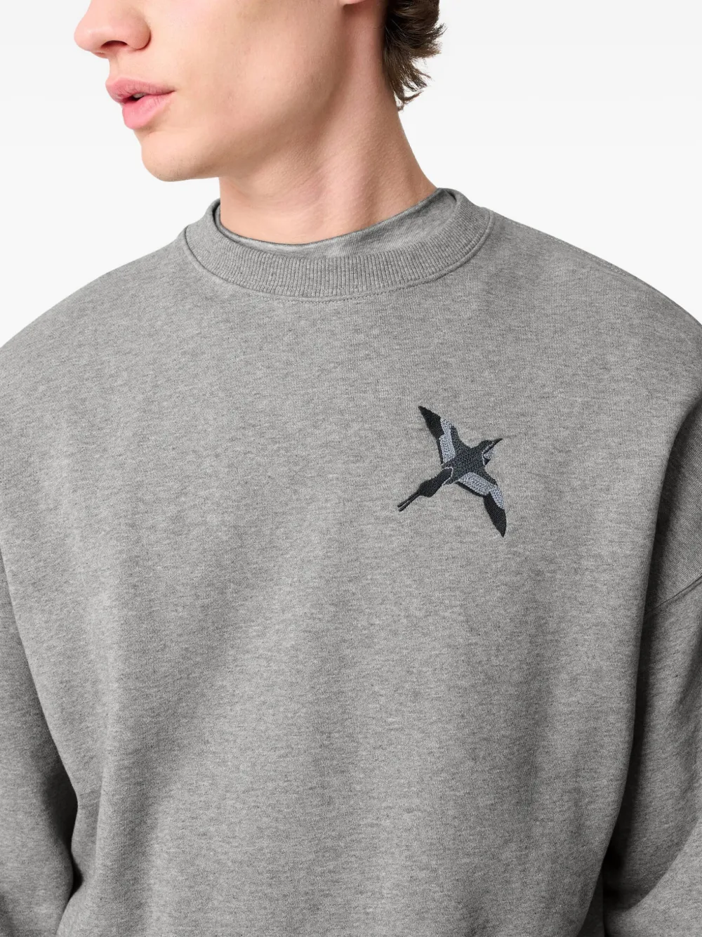 Axel Arigato Micro Bee Bird sweater Grijs