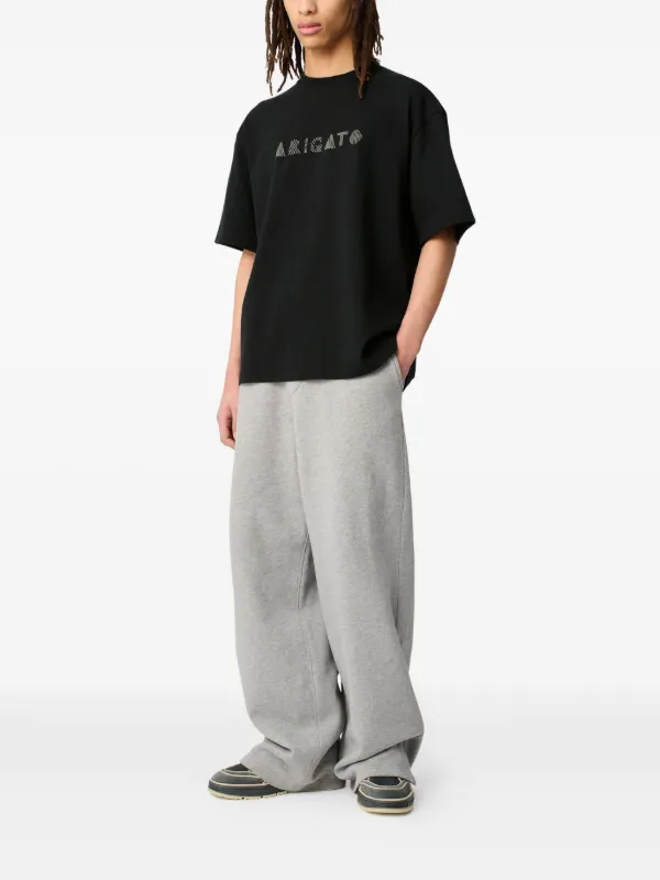 ★AXEL ARIGATO★タグ フード Tシャツ Axel Arigato Annotate Tシャツ | ブラック | FARFETCH JP