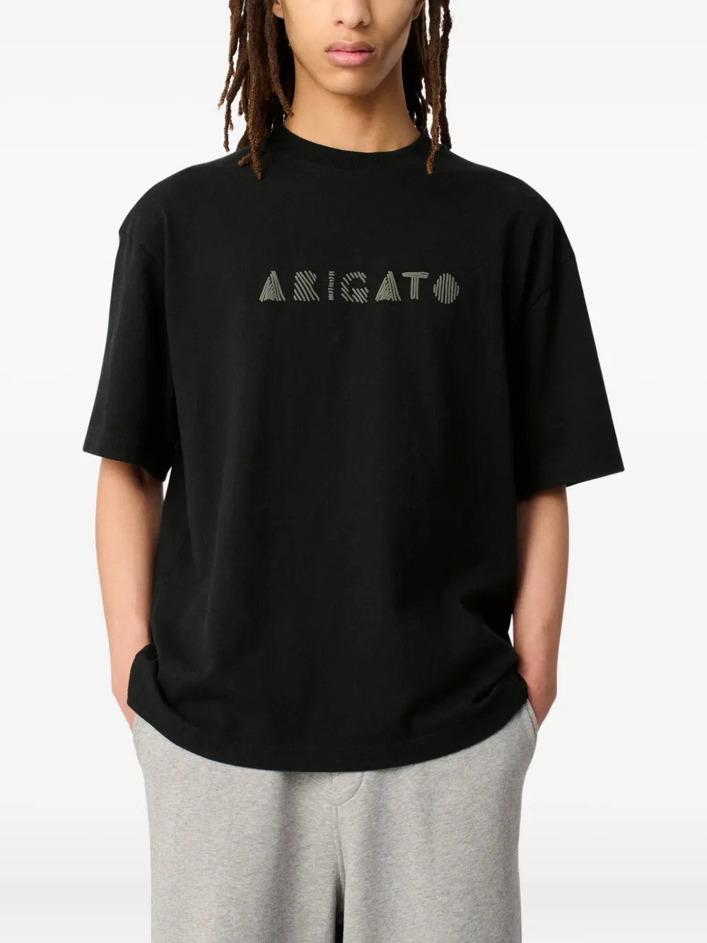 Axel Arigato Annotate T-shirt Zwart