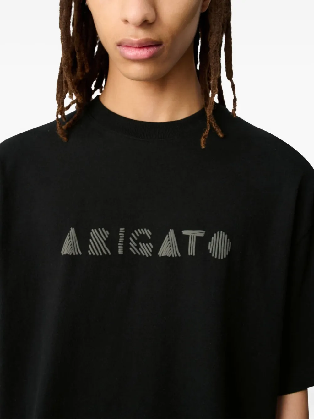 Axel Arigato Annotate T-shirt Zwart