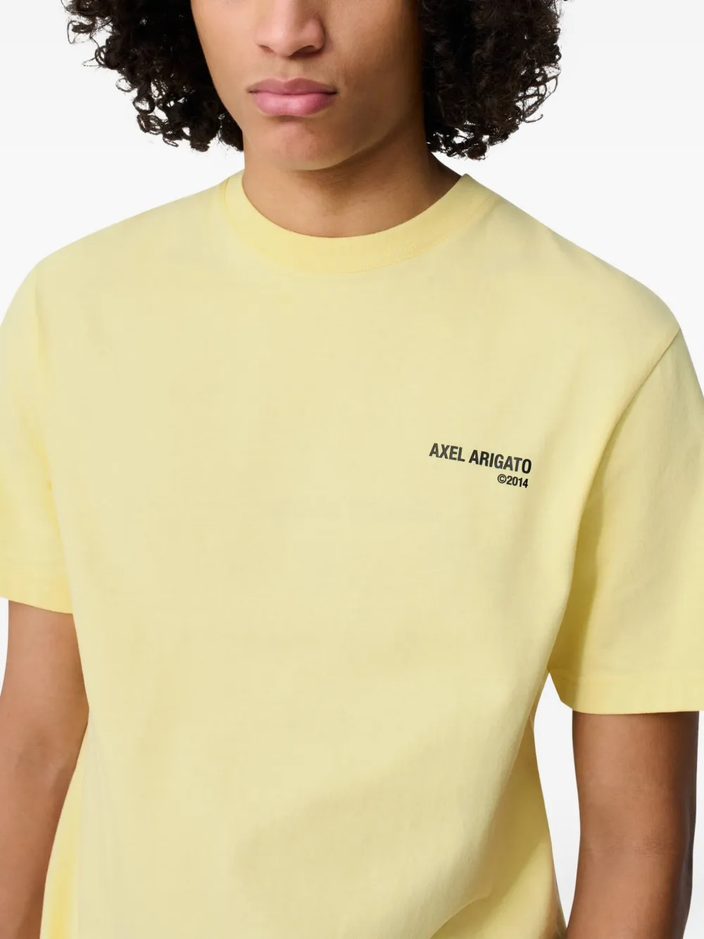 Axel Arigato Legacy T-shirt Geel