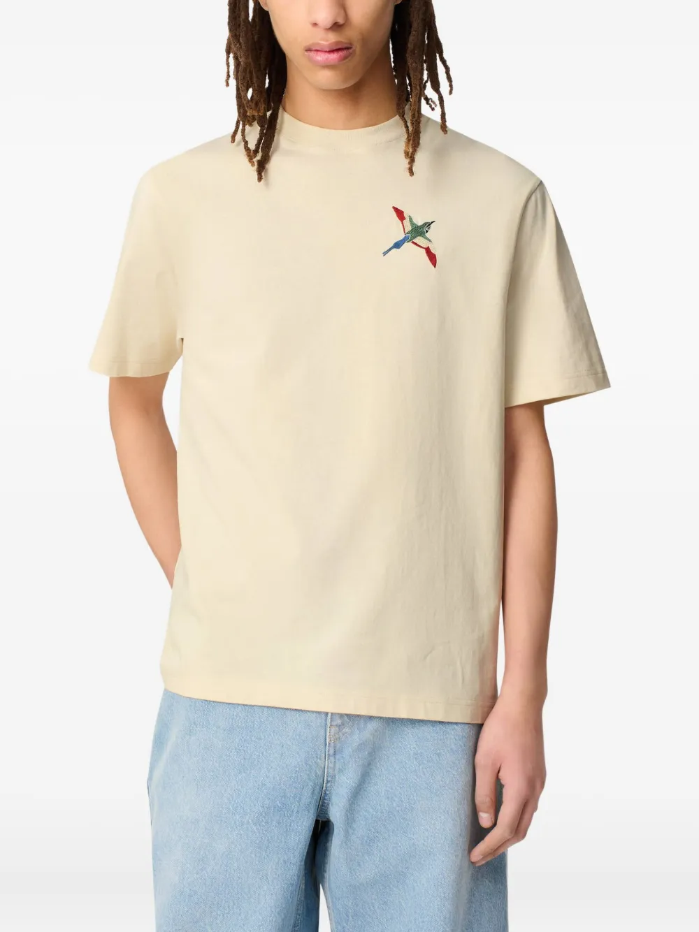 Axel Arigato Micro Bee Bird T-shirt Beige