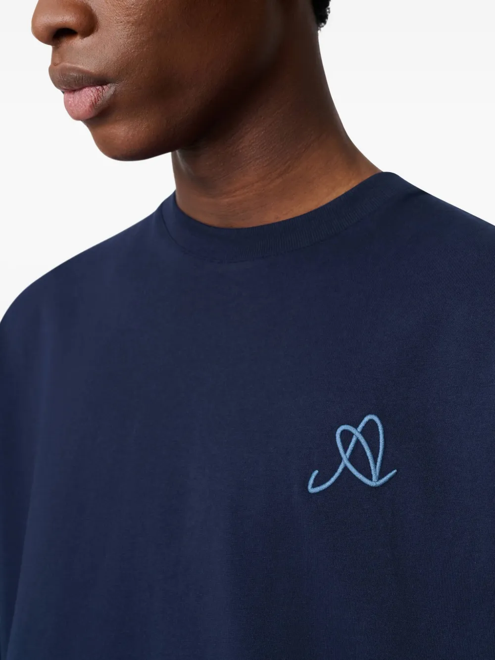 Axel Arigato Stitch A T-shirt Blauw