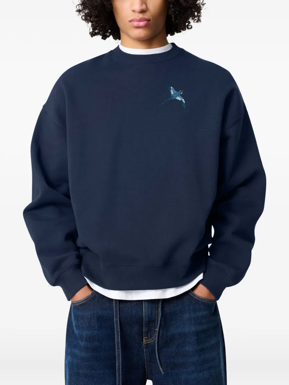 Axel Arigato Micro Bee Bird sweatshirt - Blauw