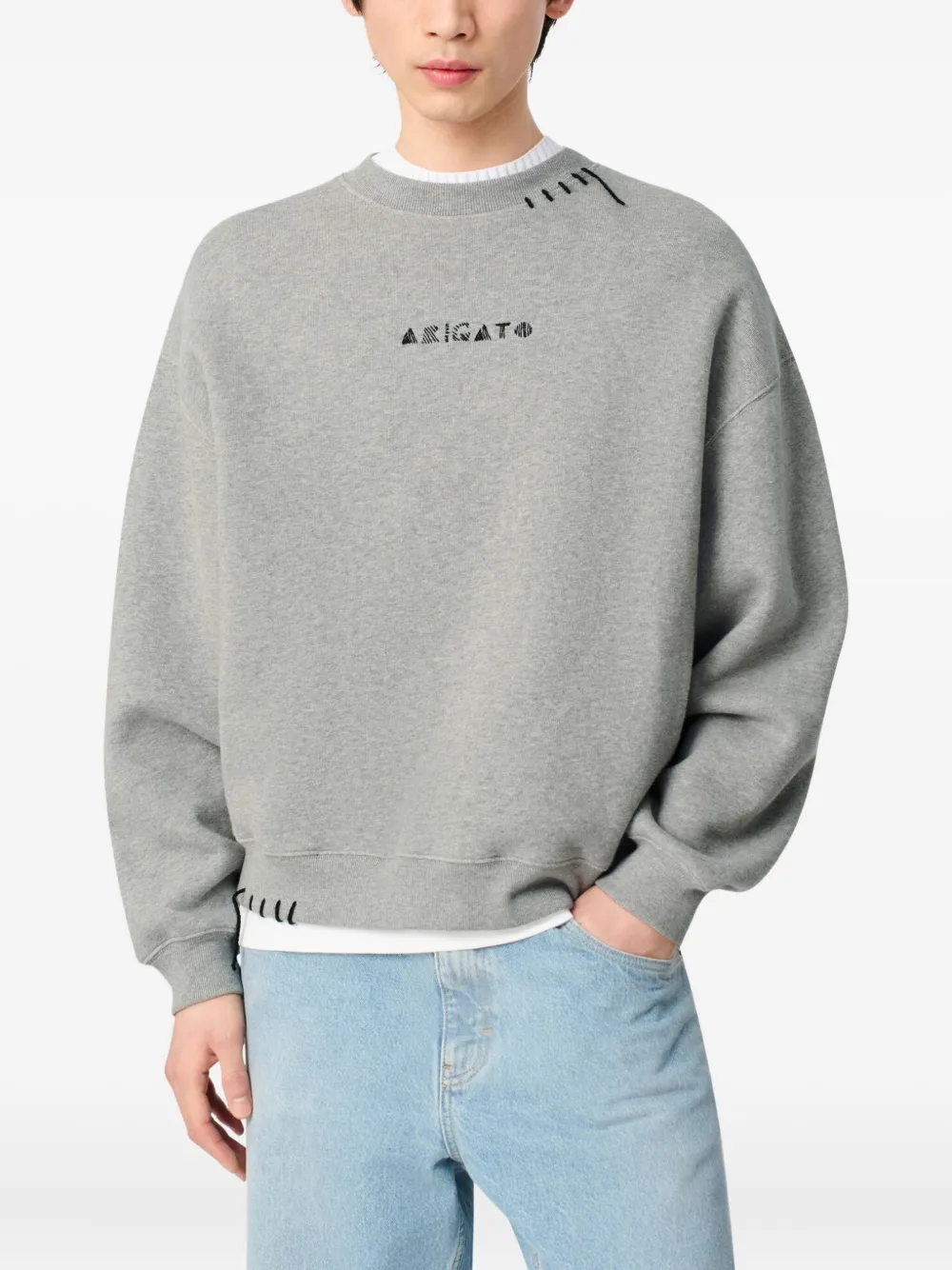 Axel Arigato Loops sweater Grijs