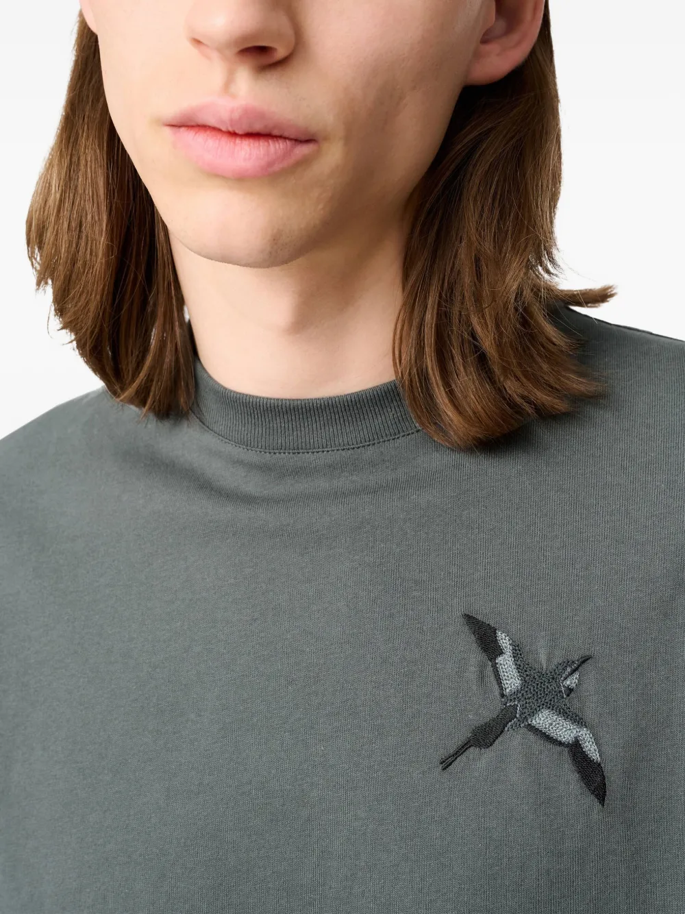 Axel Arigato Micro Bee Bird T-shirt Grijs