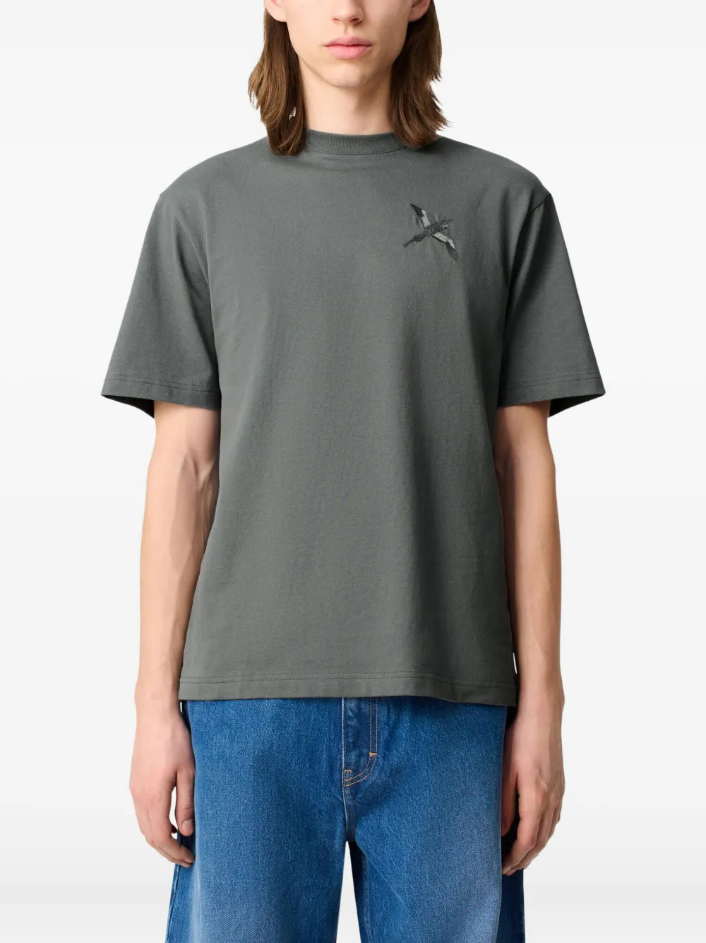 Axel Arigato Micro Bee Bird T-shirt Grijs