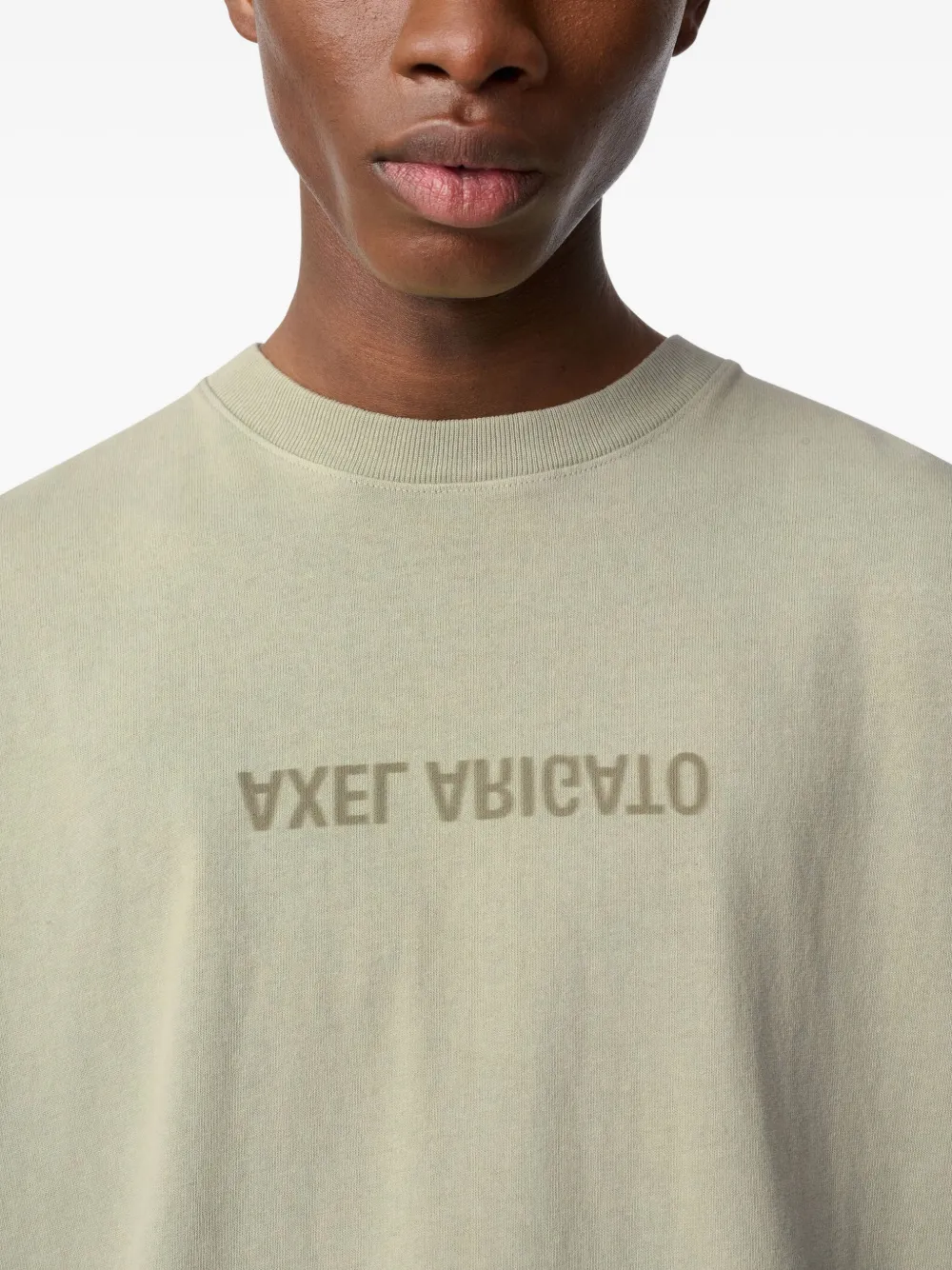 Axel Arigato Distort T-shirt Groen