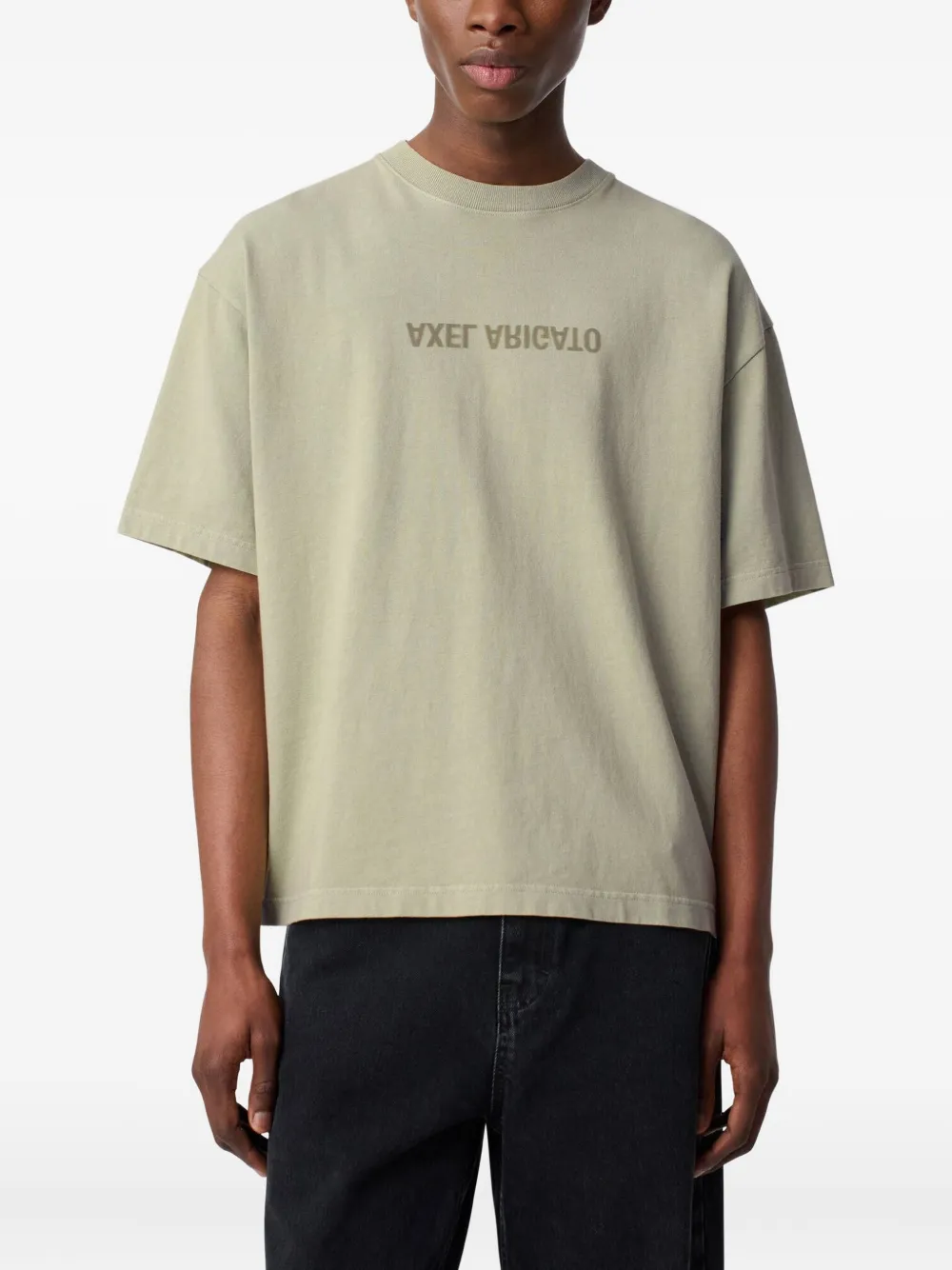 Axel Arigato Distort T-shirt Groen