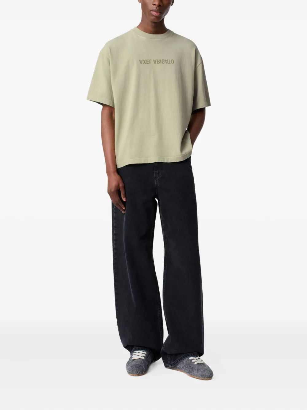 Axel Arigato Distort T-shirt - Groen